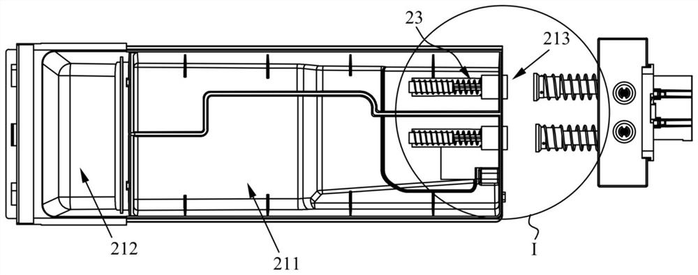 Automatic putting device and washing machine