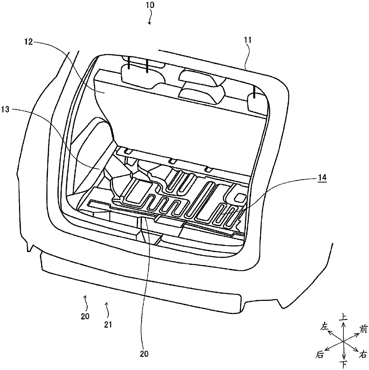 Vehicle battery pack protective structure and vehicle having the vehicle battery pack protective structure