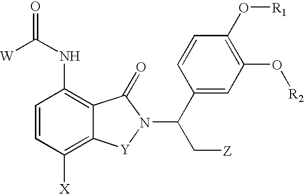 7-Amido-isoindolyl compounds and their pharmaceutical uses