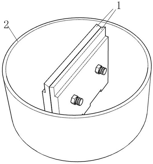 Process method for producing rare earth eutectic phosphor by guided mode method