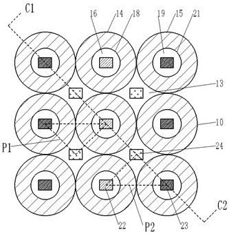 A kind of micro-led display structure and manufacturing method thereof