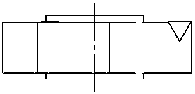 Large-diameter countersink reverse reaming tool for numerical control machining