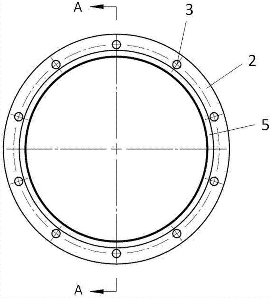 An annular pipe sealing ring for ultra-low temperature dynamic sealing and its processing method