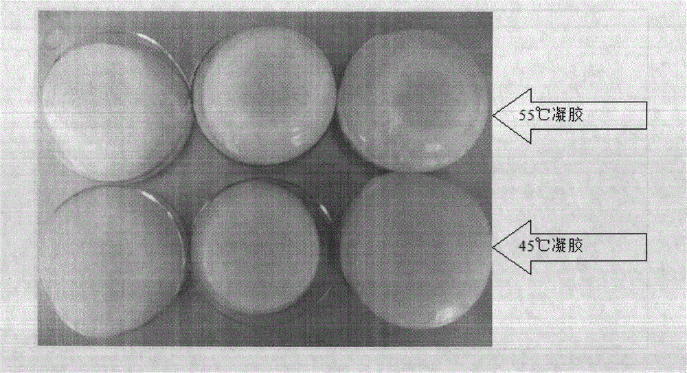 Basic profile modification agent used for petroleum exploitation