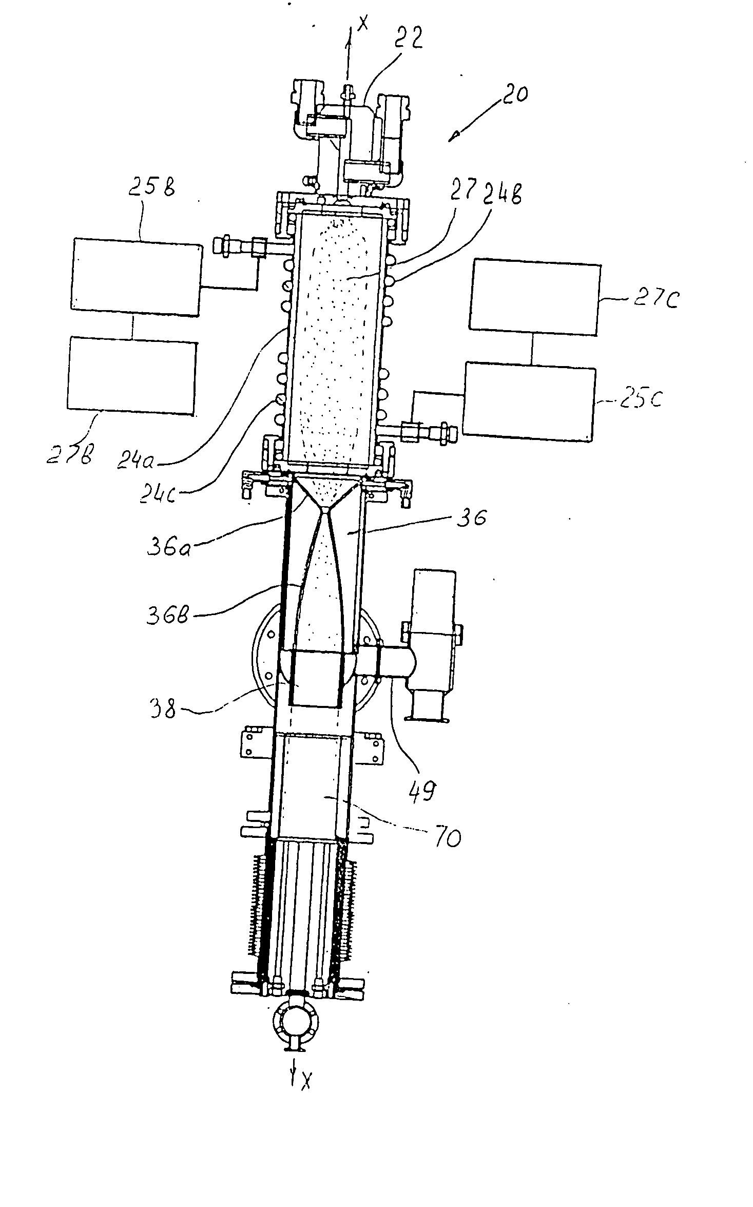 Method and apparatus for manufacture of nanoparticles