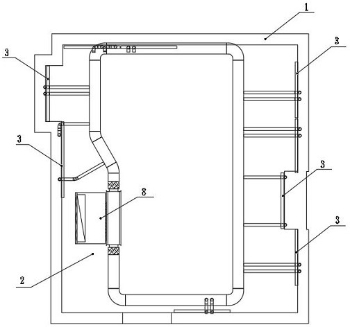 Radiation air conditioning system and application thereof