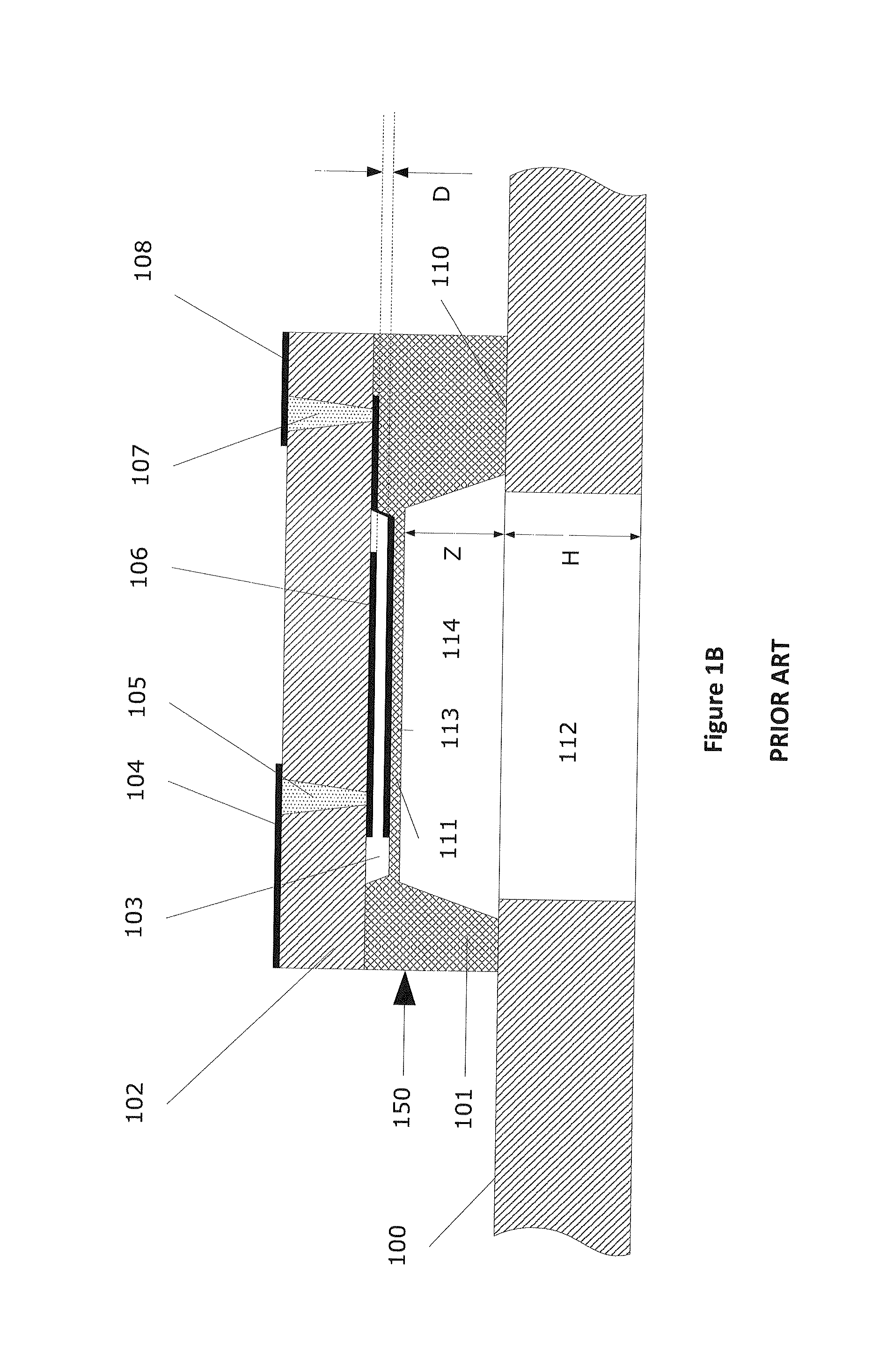 Absolute capacitive micro pressure sensor