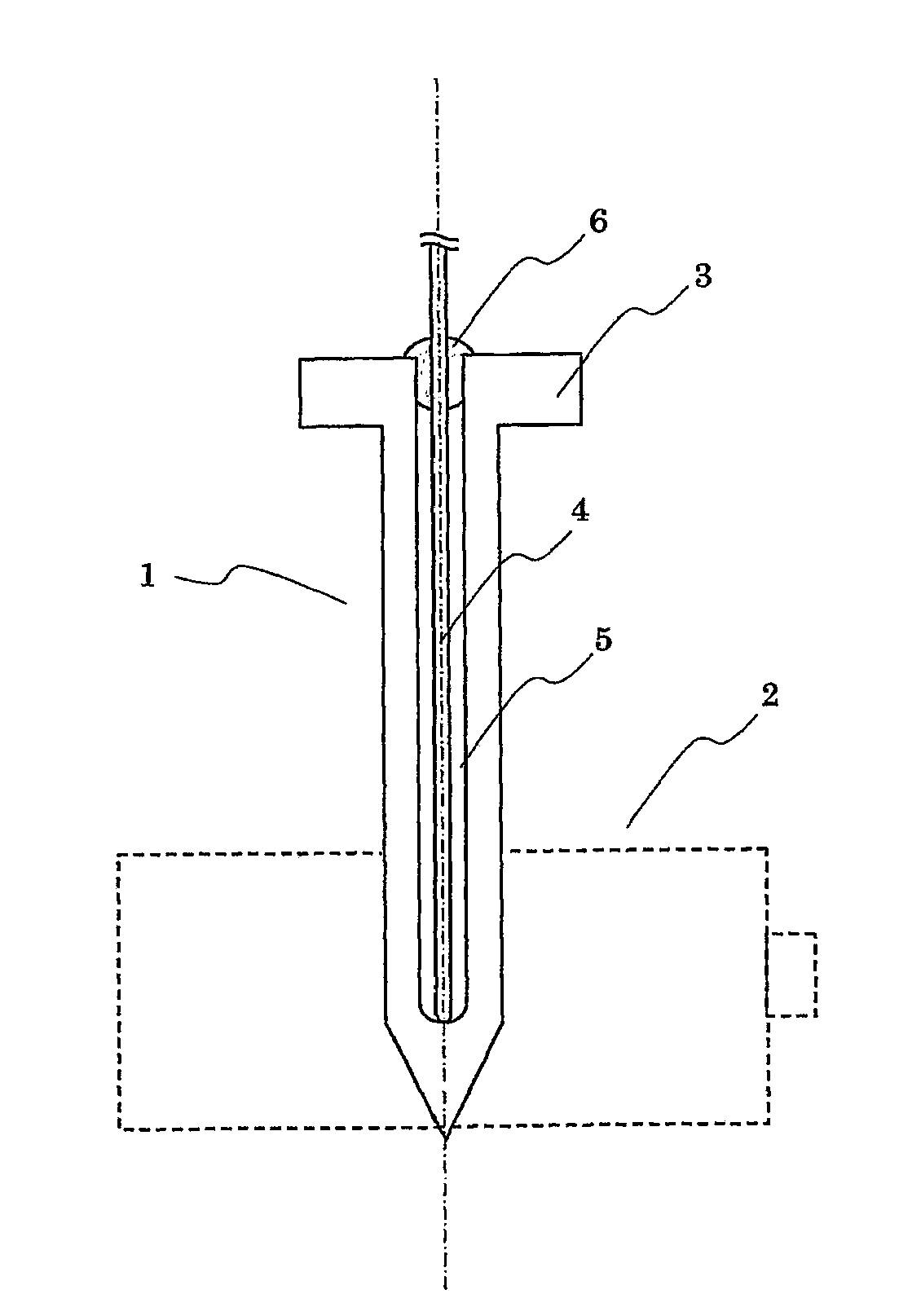 Nail puncture test device having temperature measurement function