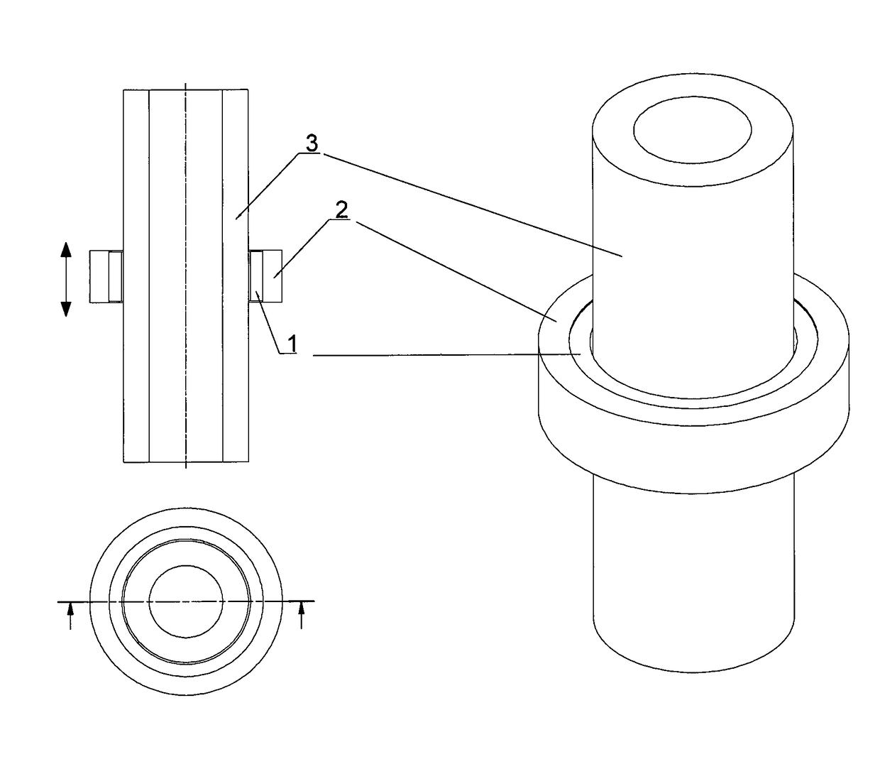 Magnetic damper for vibration absorbers