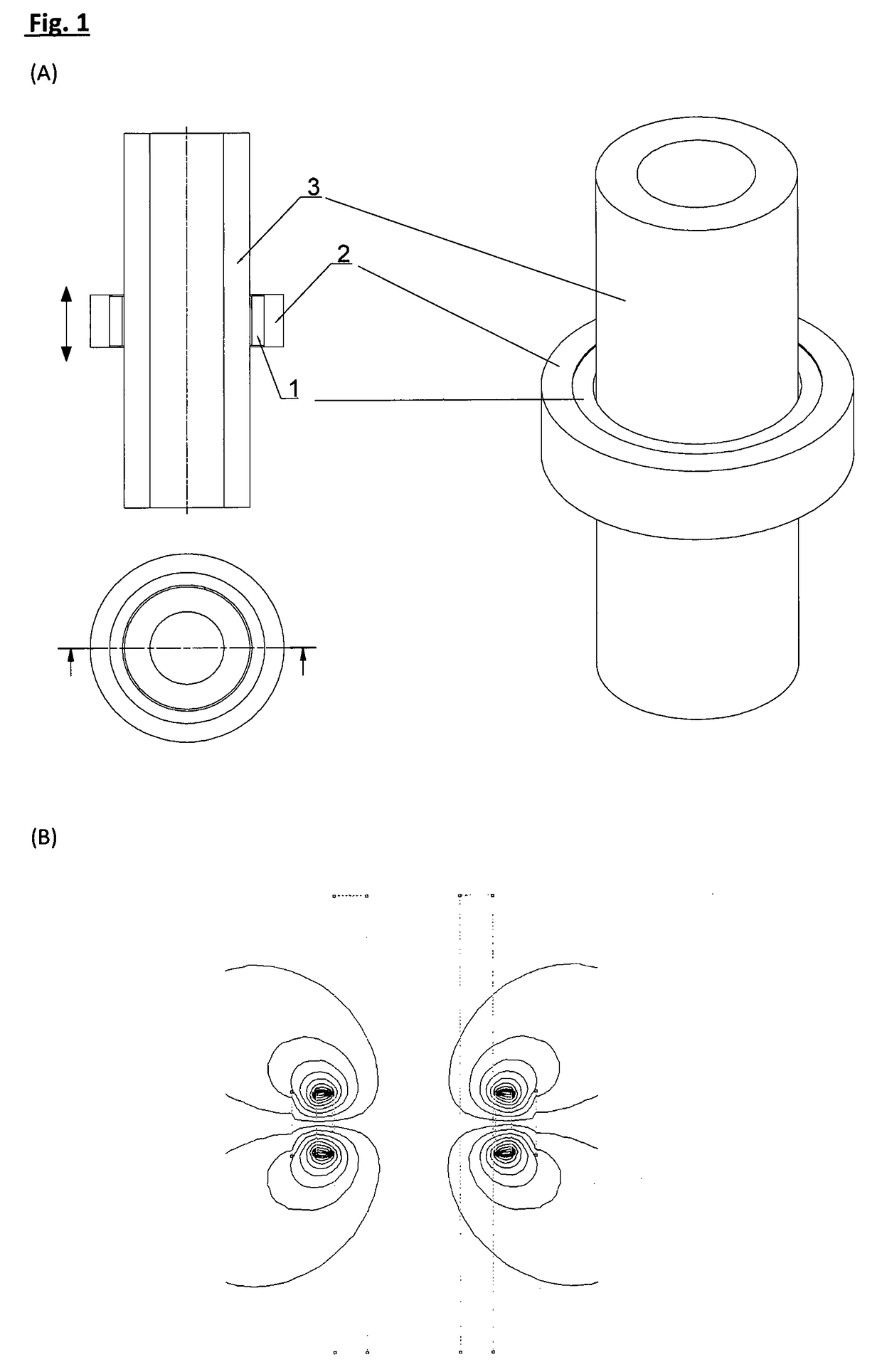 Magnetic damper for vibration absorbers