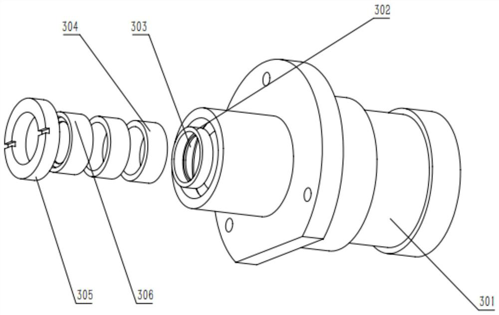 Incident light source lens cone device for multi-wavelength time-resolved fluorescence measurement device