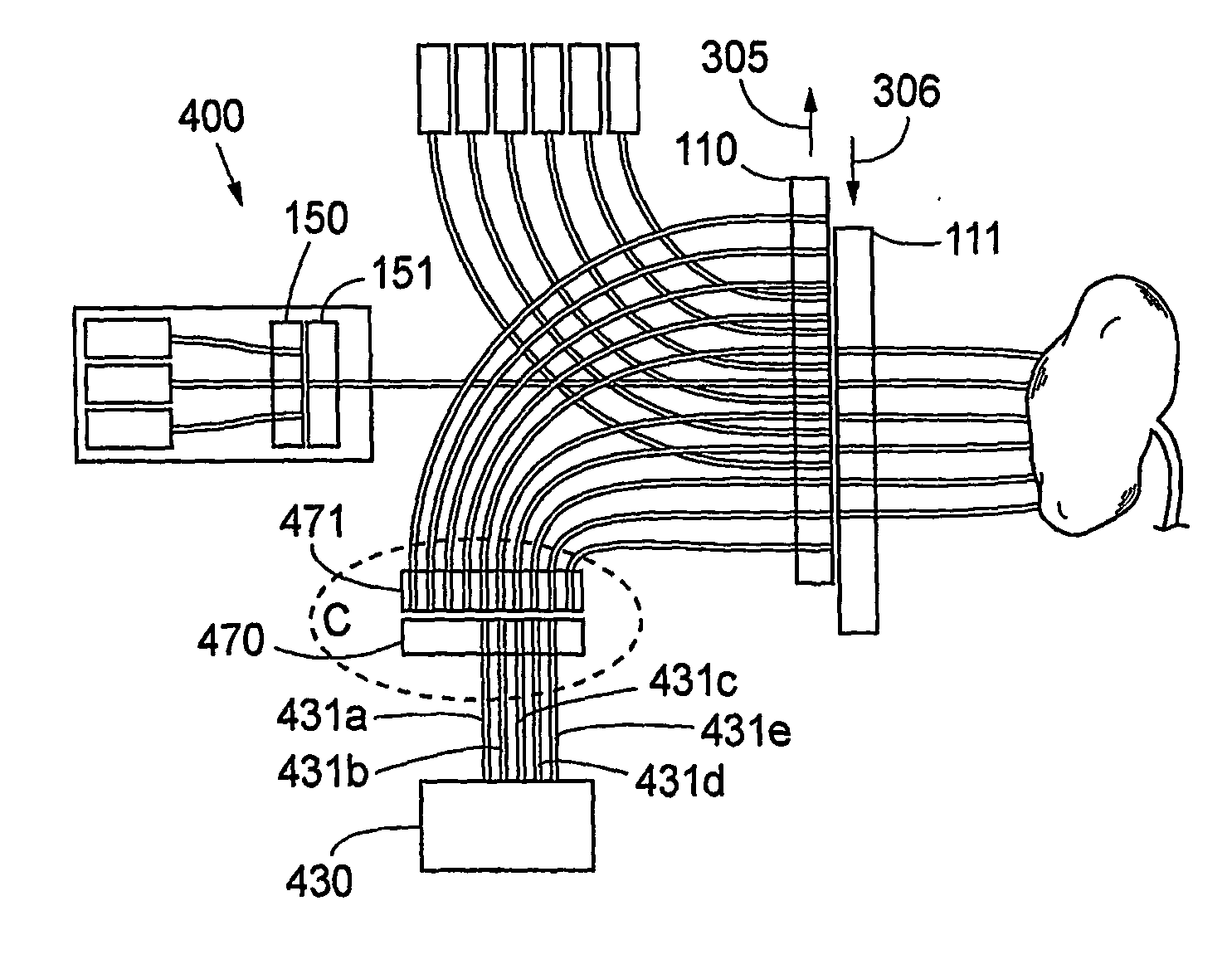 System and method for therapy and diagnosis comprising translatory distributor for distribution of radiation