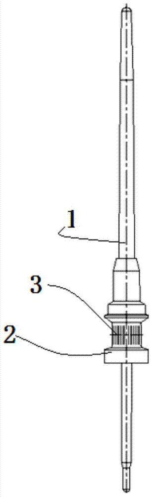 Wharve of spun yarn spindle