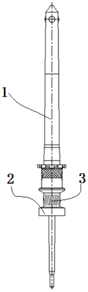 Wharve of spun yarn spindle