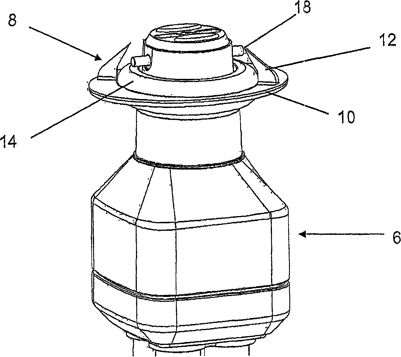 Magnetic light fitting