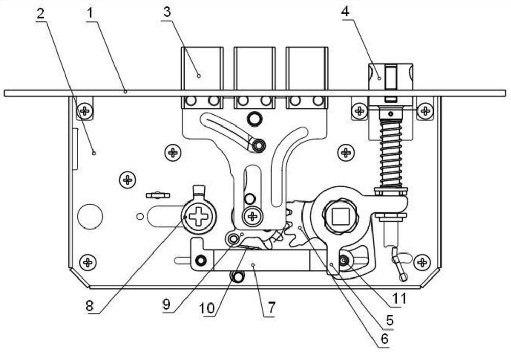 Quick-unlocking lock body