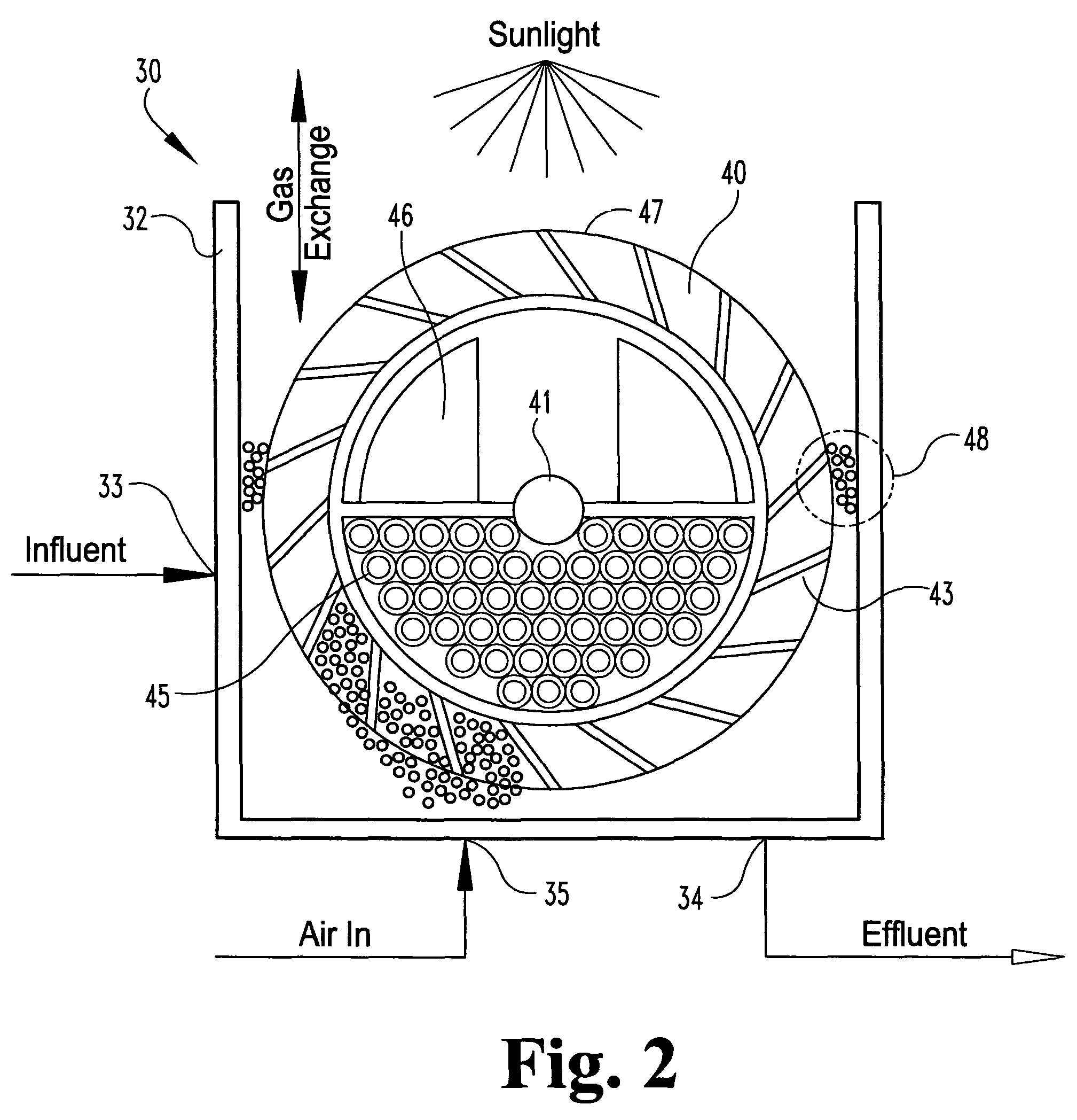 System and method for biological wastewater treatment and for using the byproduct thereof