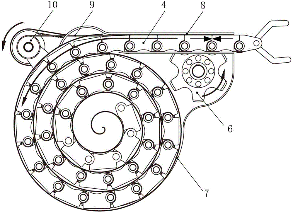 Linear telescopic device