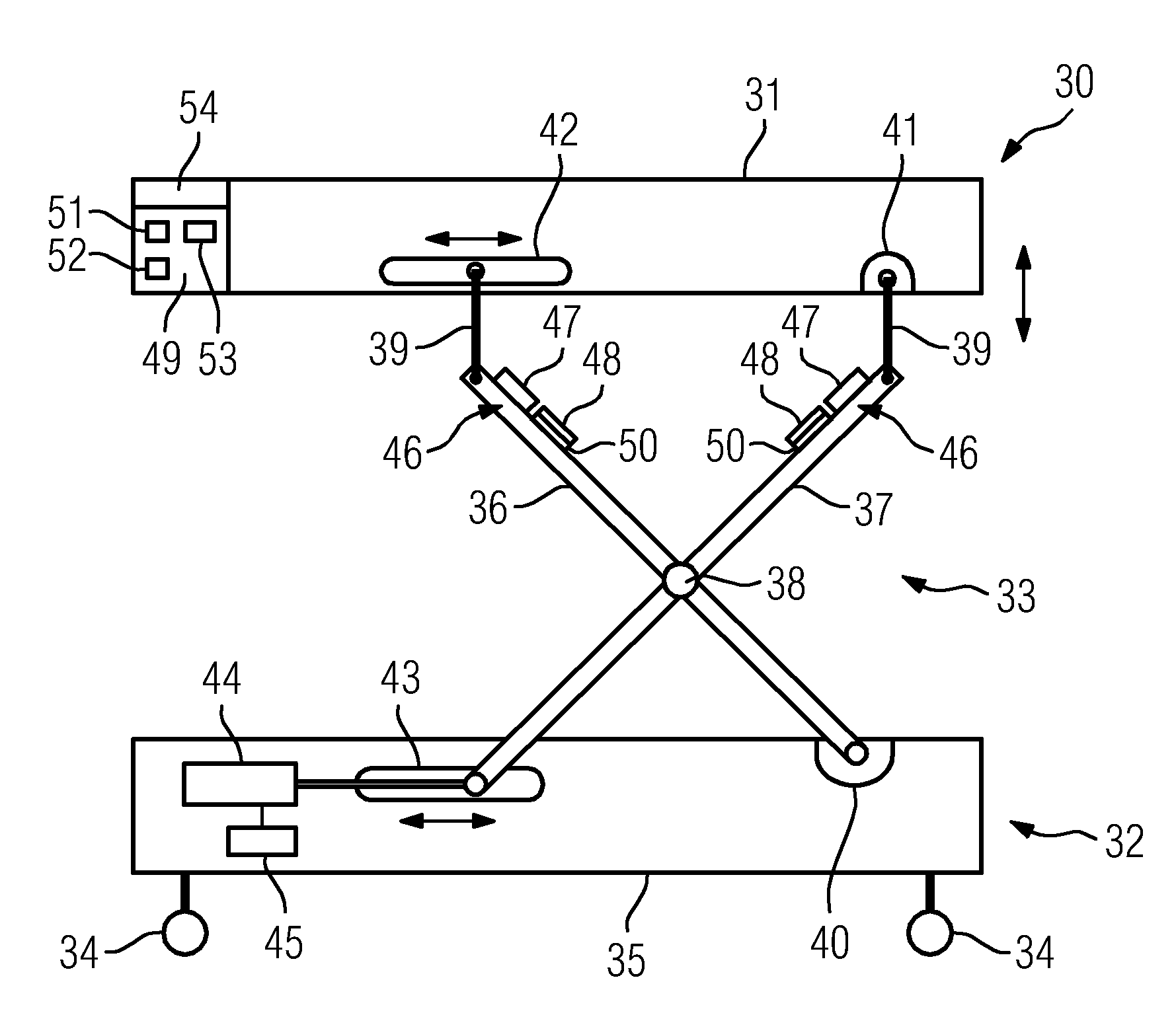 Patient support apparatus for a medical imaging apparatus and a medical imaging apparatus having the patient support apparatus