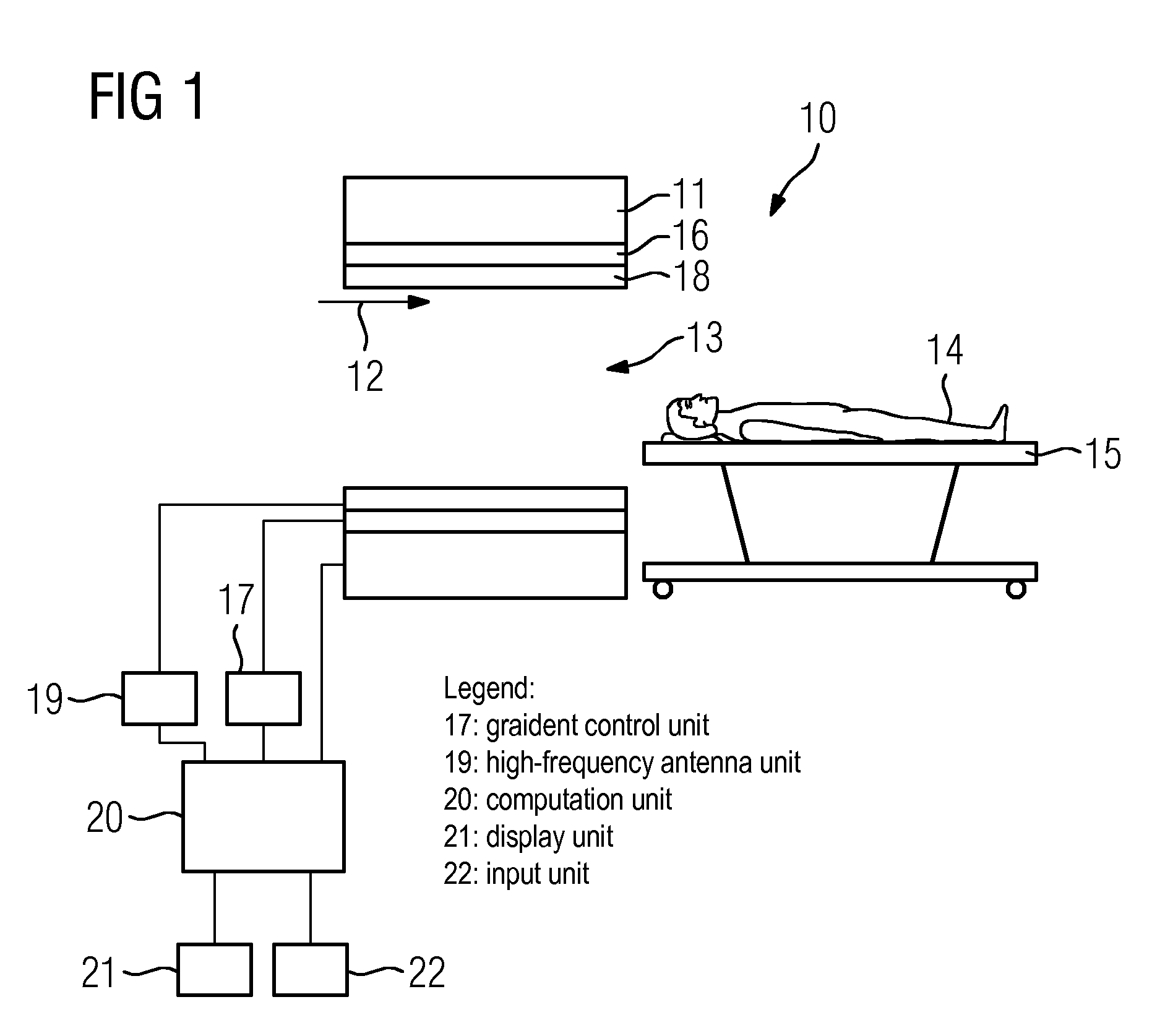 Patient support apparatus for a medical imaging apparatus and a medical imaging apparatus having the patient support apparatus