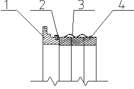 Multipoint compression high-temperature-resistant dynamic sealing device