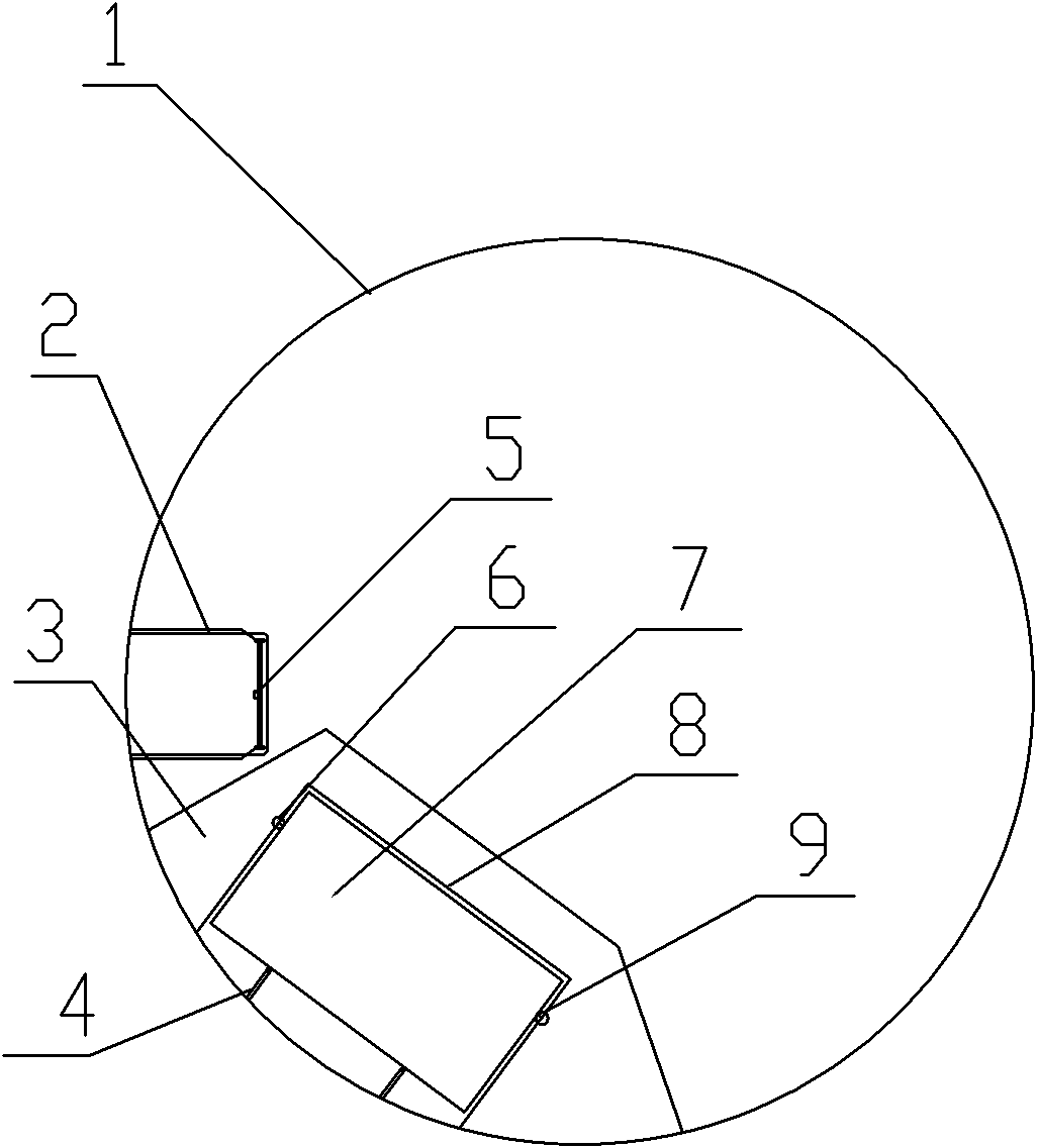 Lifting maintenance platform for wind power generator set