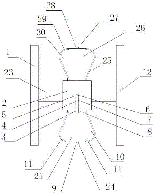 Electromagnetic bionic fins for underwater propulsion systems of hydrographic survey equipment