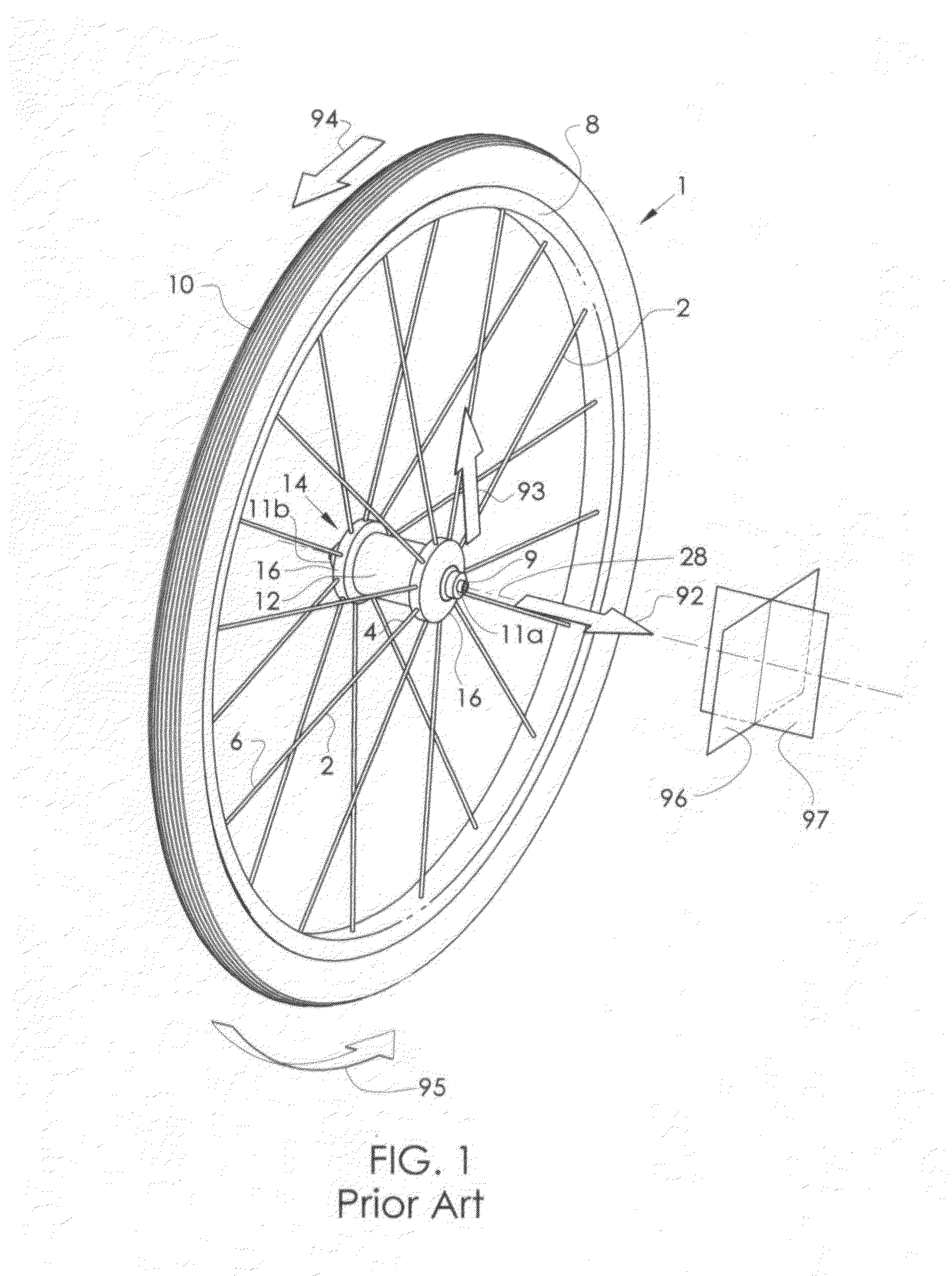 Vehicle wheel spoke connection