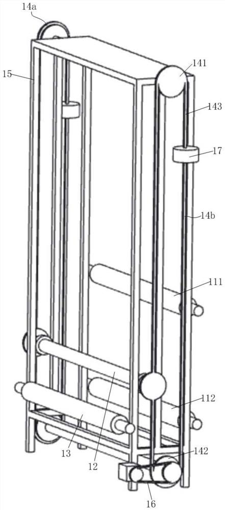 A kind of non-woven slitting and winding equipment