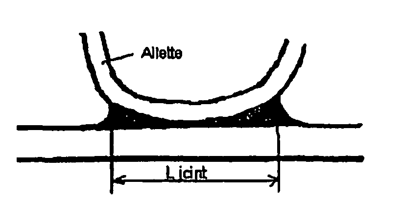 Method for brazing strips of aluminium alloy