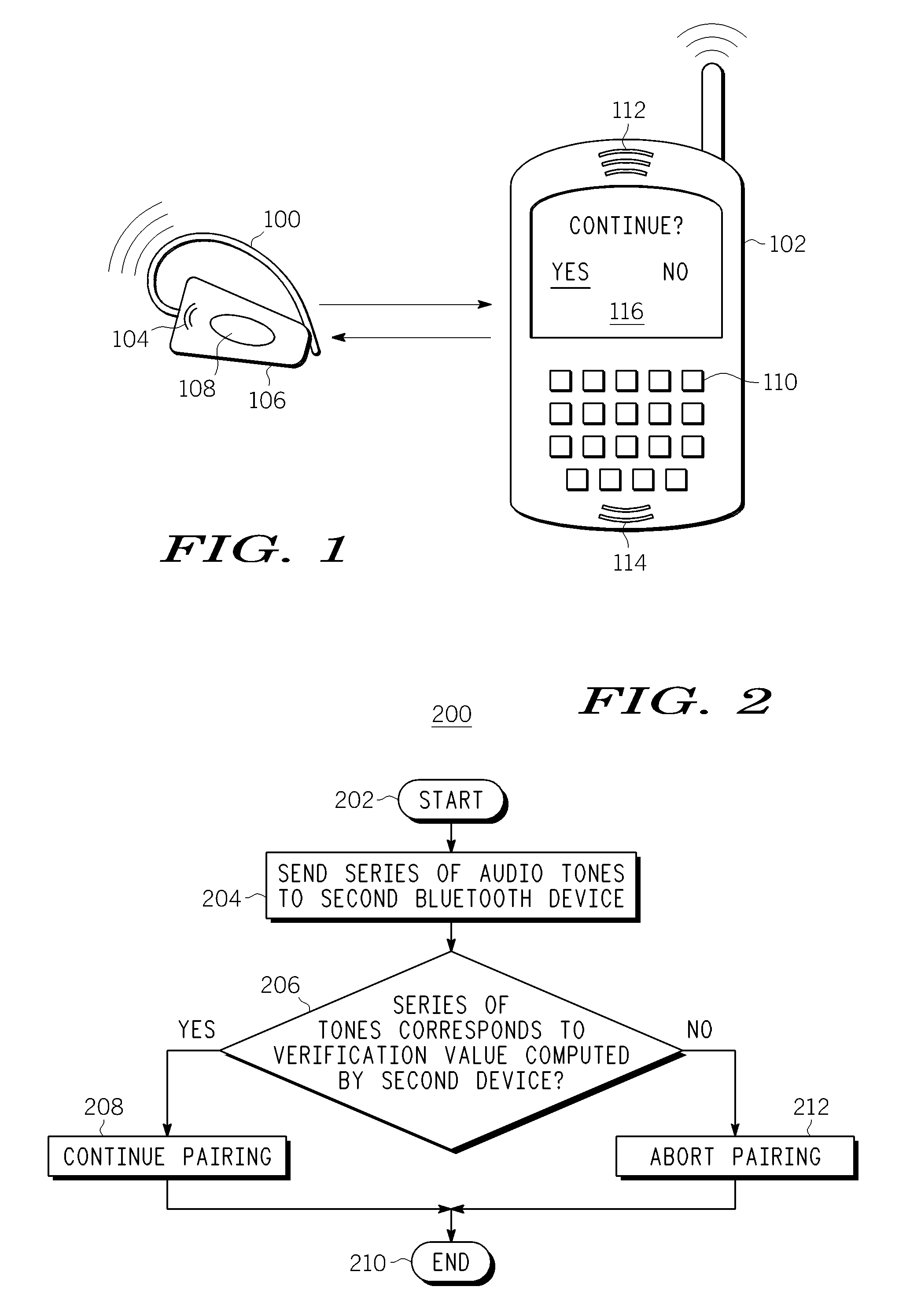 Method and Apparatus for Secure Pairing of Bluetooth Devices