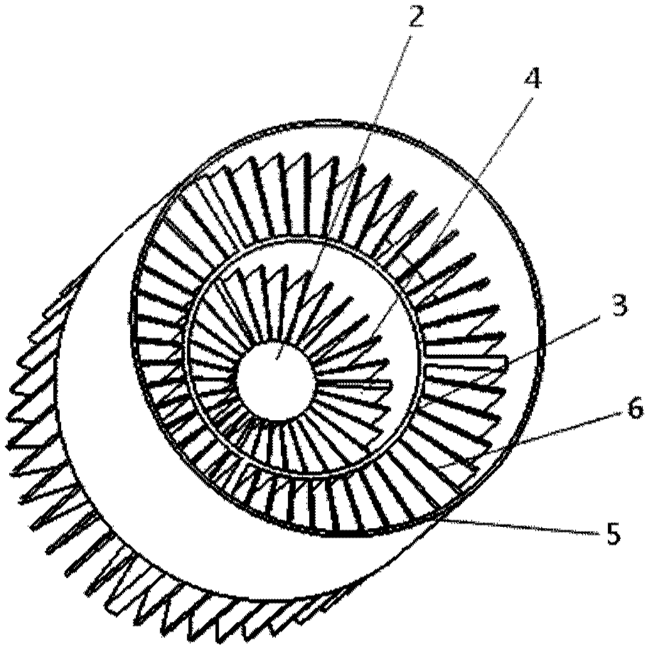 Heat sink based on chimney effect