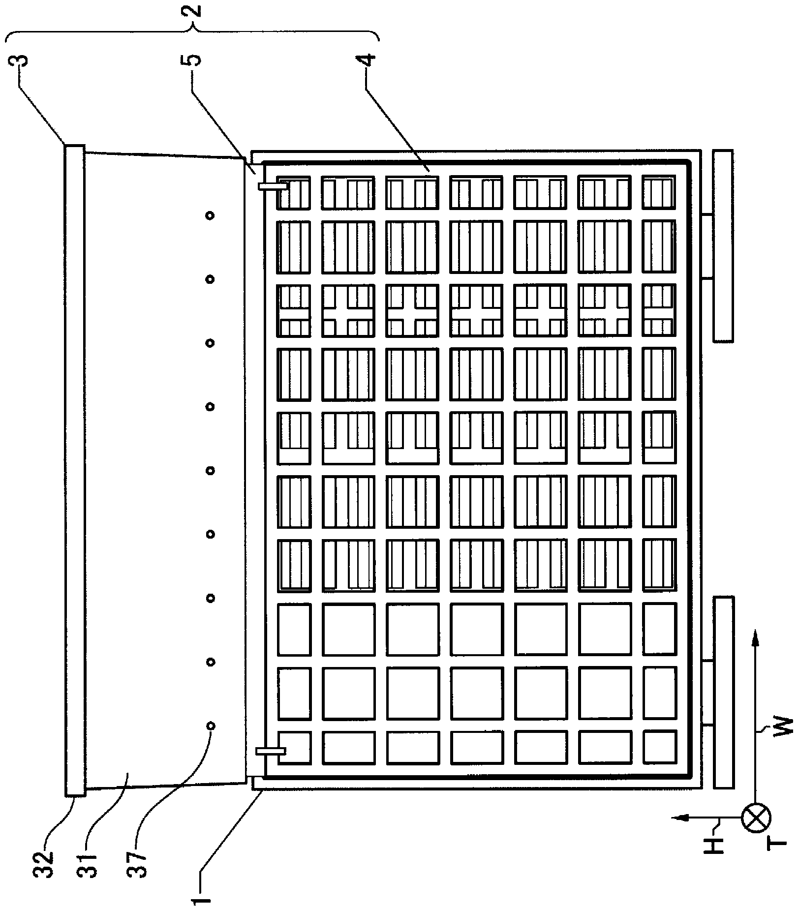 Cooling device for air conditioner outdoor unit, and air conditioner outdoor unit using same