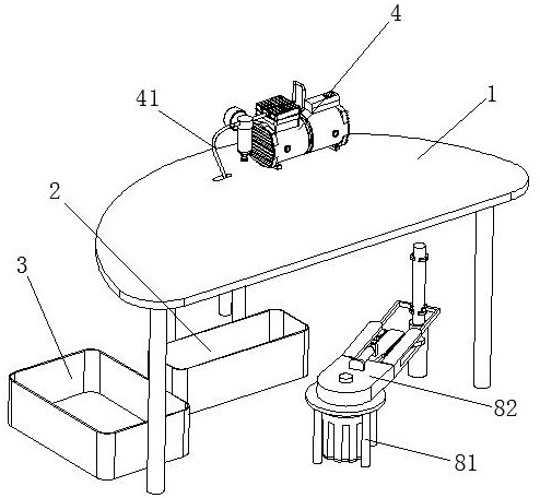 Apparatus for applying paint and paint on the surface of automotive interior parts made of rattan wood veneer