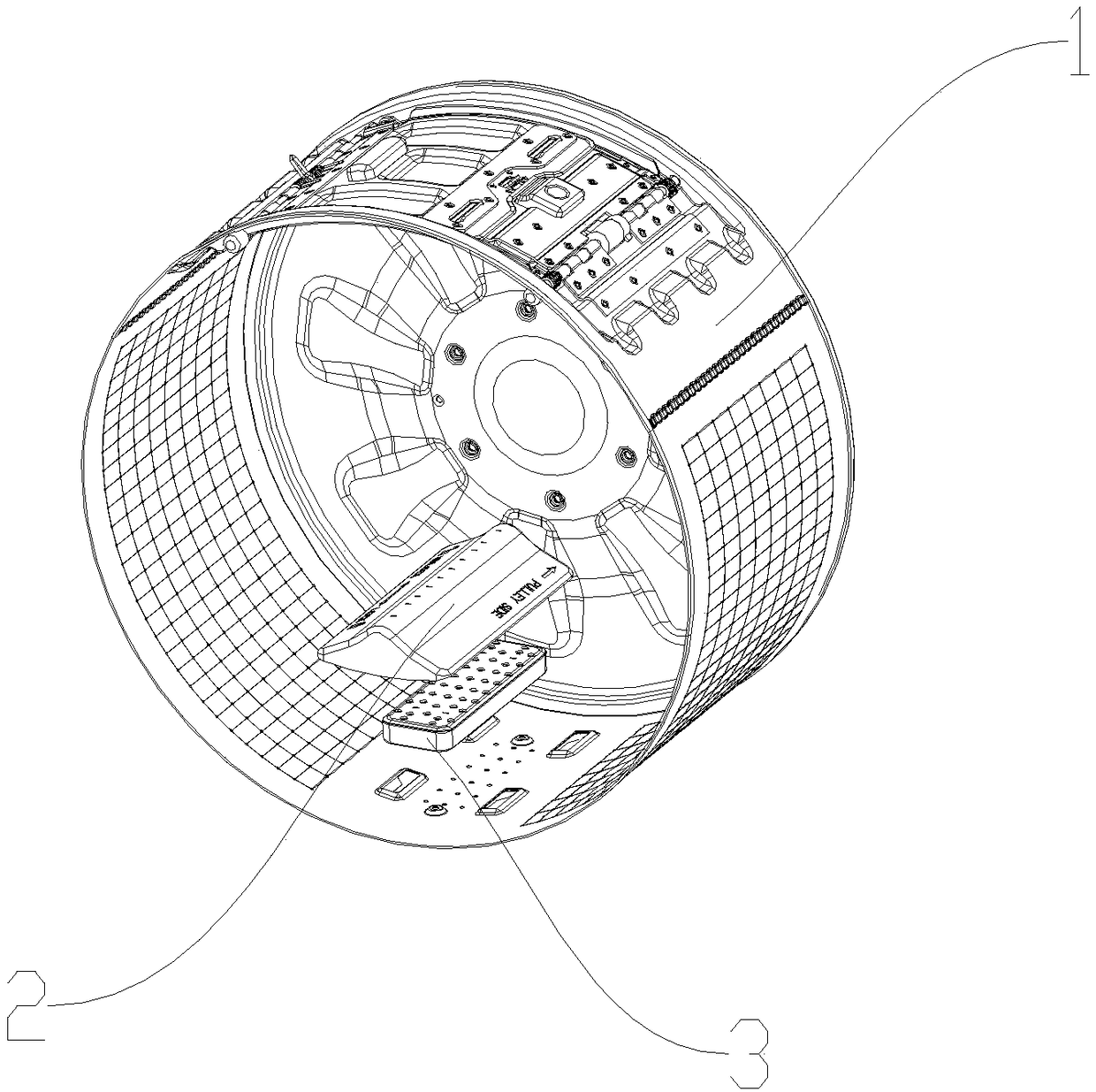 Clothing treating device