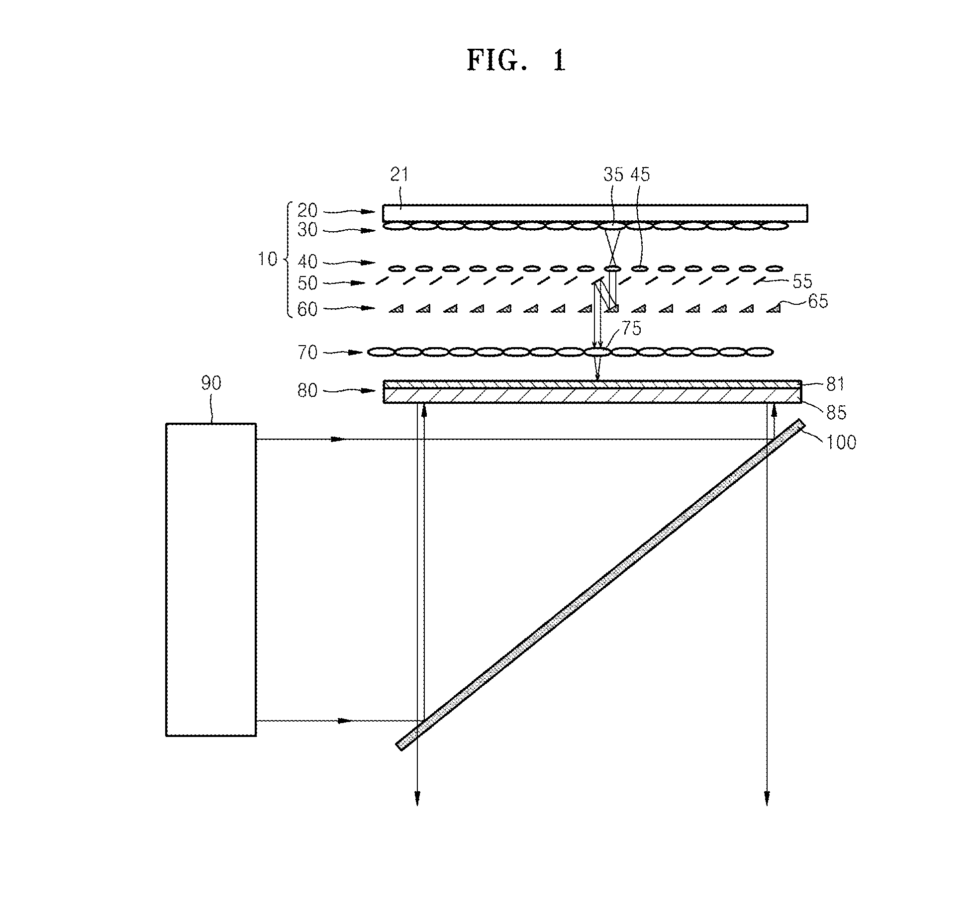 Oaslm-based holographic display