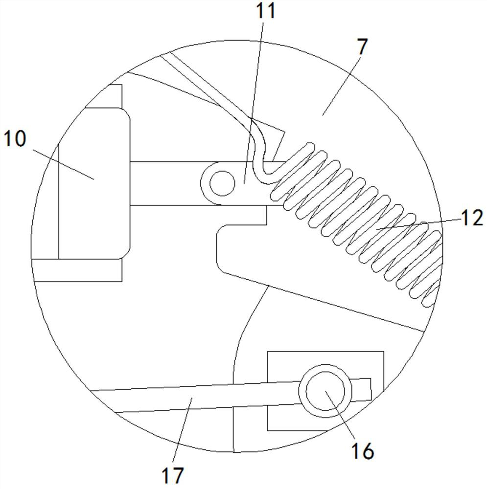 A drum brake with long service life and good safety performance