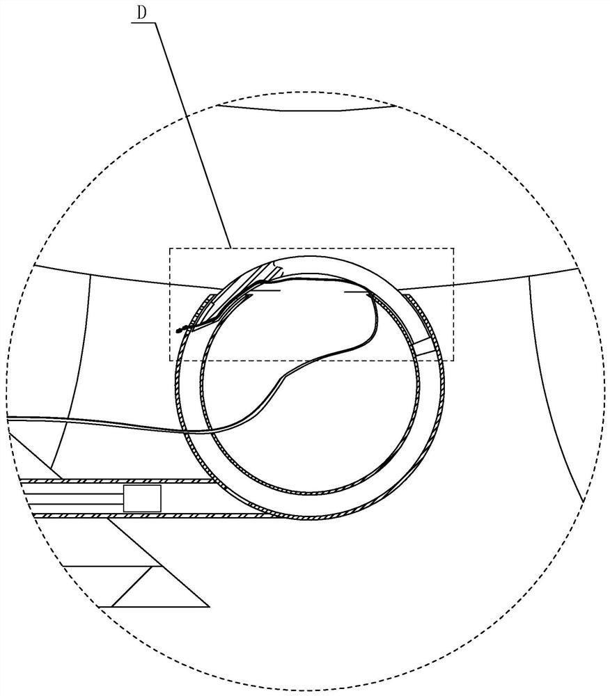 Single-needle convenient positioning and suturing device for intervertebral disc herniation fibrous ring