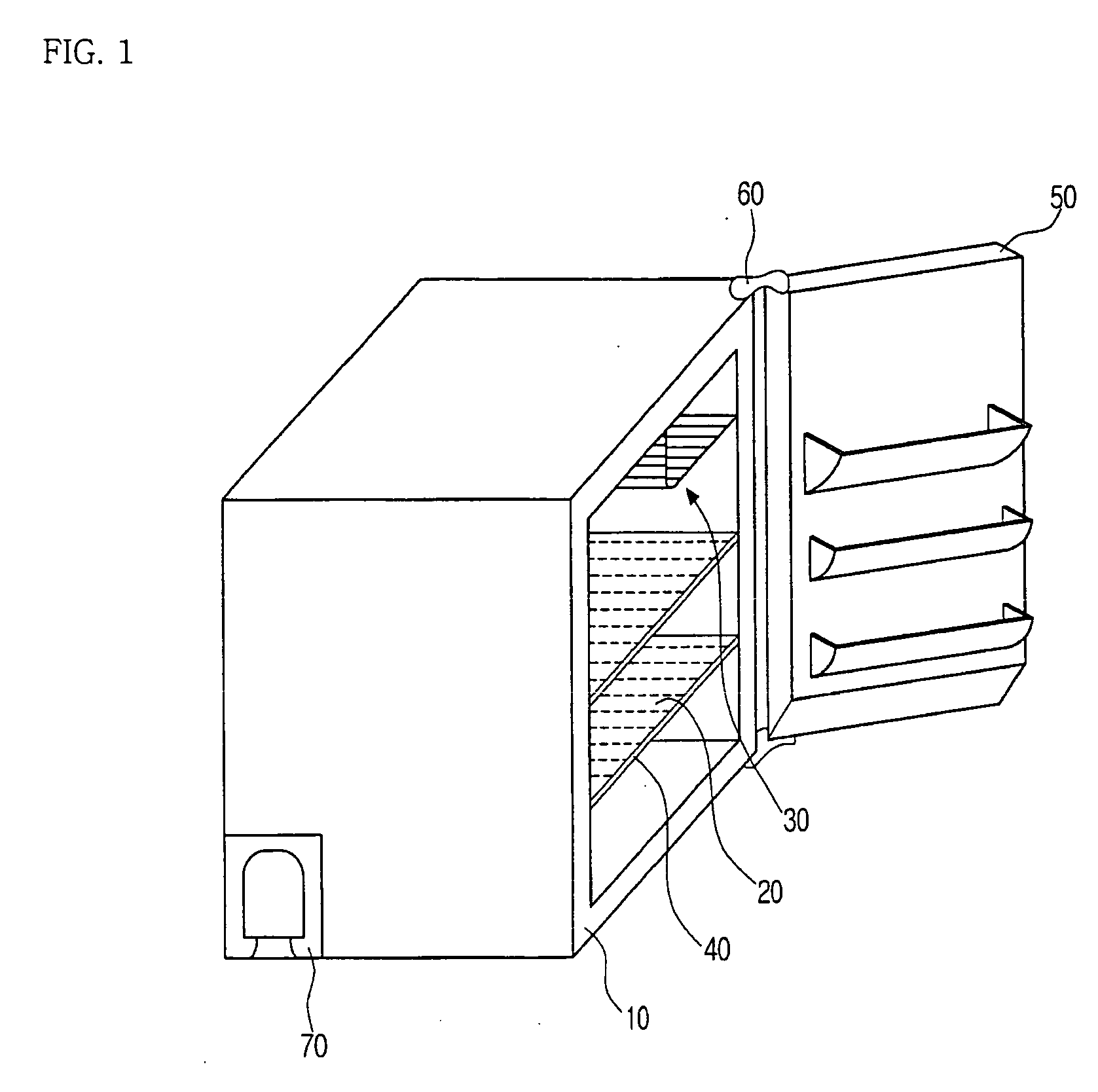 Beverage refrigerator