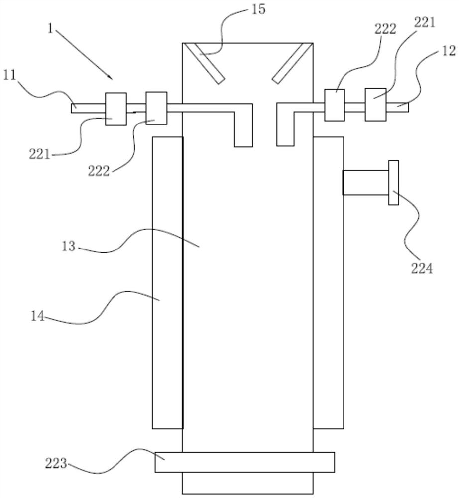 Asphalt foaming device and asphalt foaming method