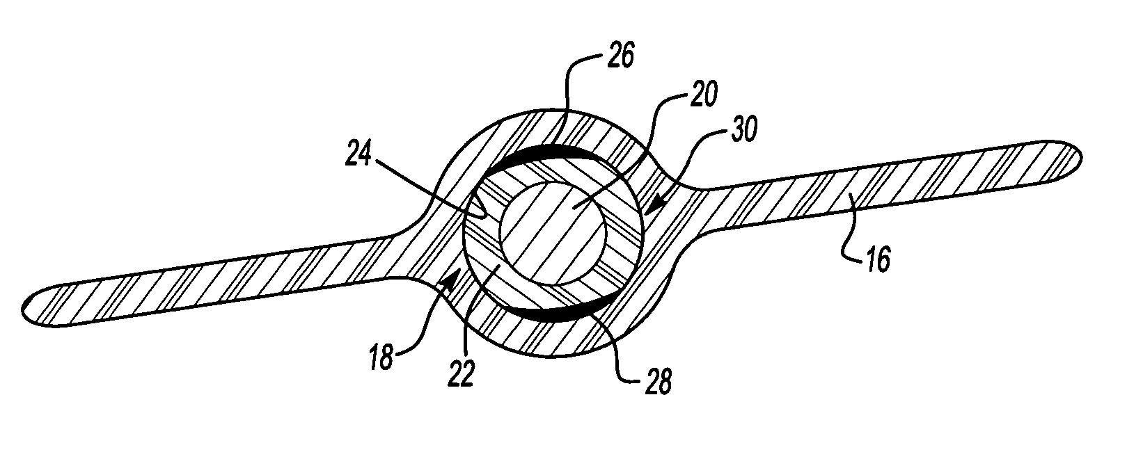 Laser welded butterfly valve blade