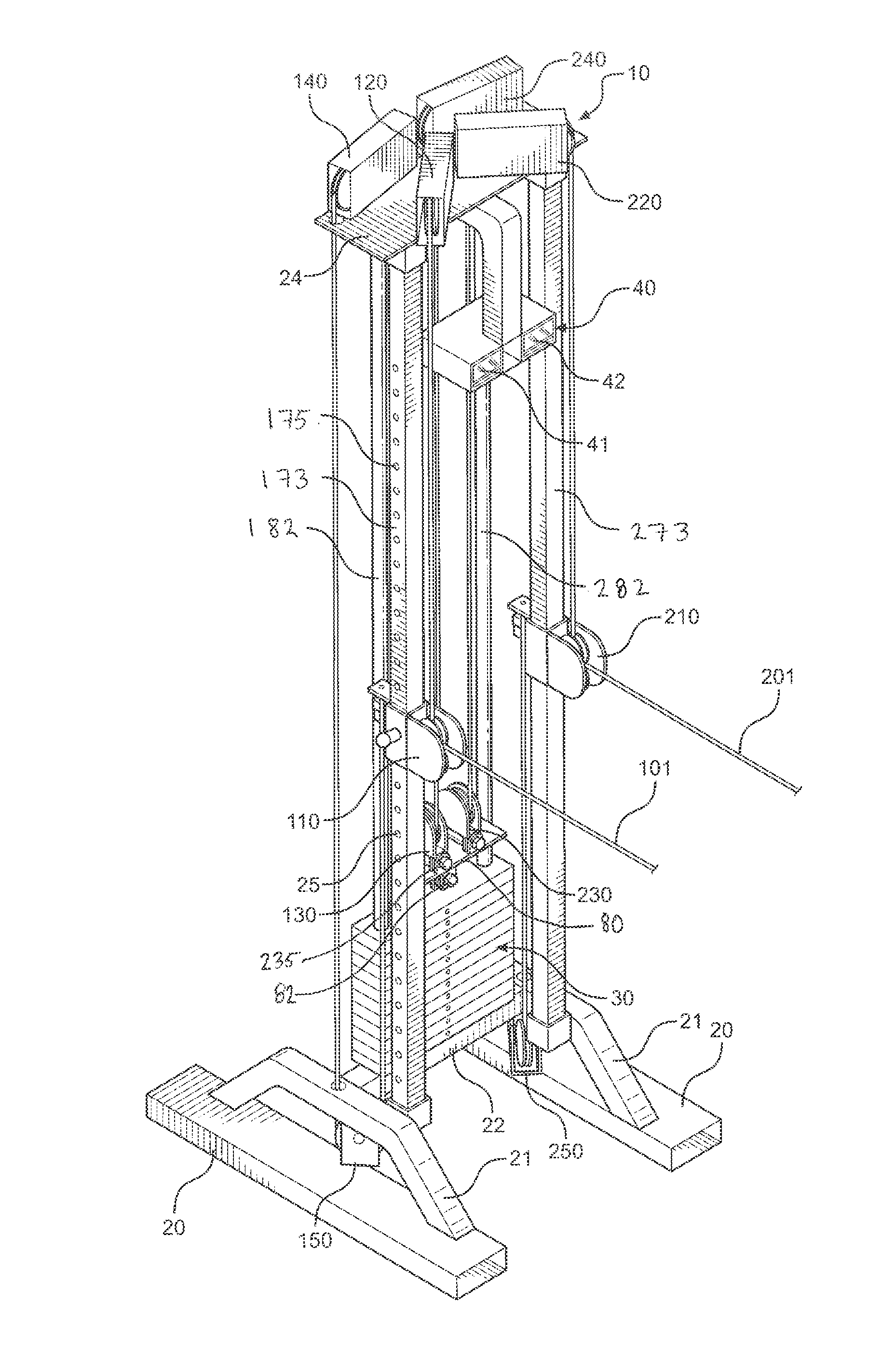 Dual balance exercise apparatus