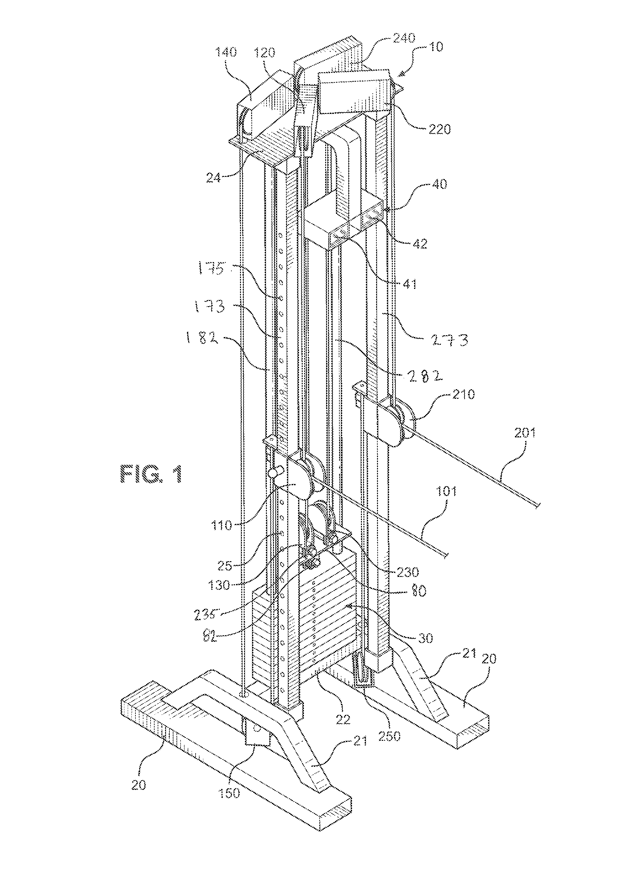 Dual balance exercise apparatus