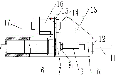 Level flattening printing table adjusting and controlling device