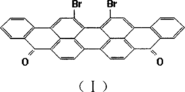 Anthraquinone vat dye 16,17- dibromviolanthrone and 16,17-di(1'-imdoanthraquinonyl) violanthrone and its preparation method