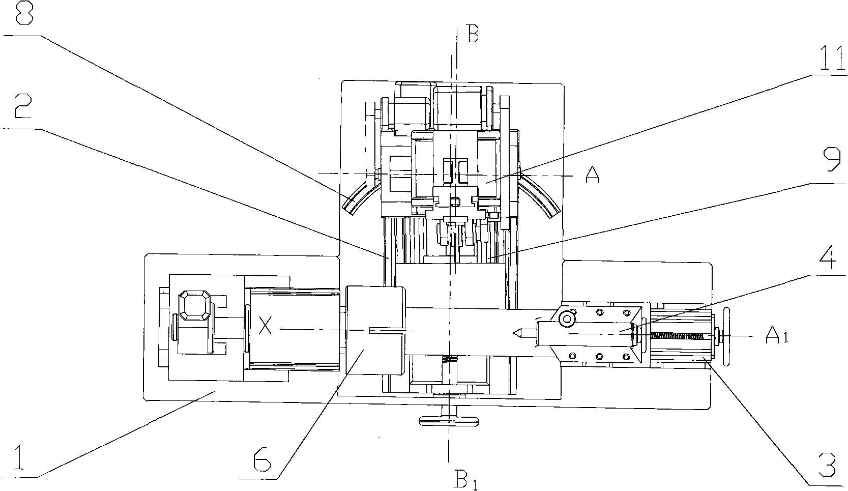 Dual-toroid enveloping worm with cone generatrix numerically controlled grinder