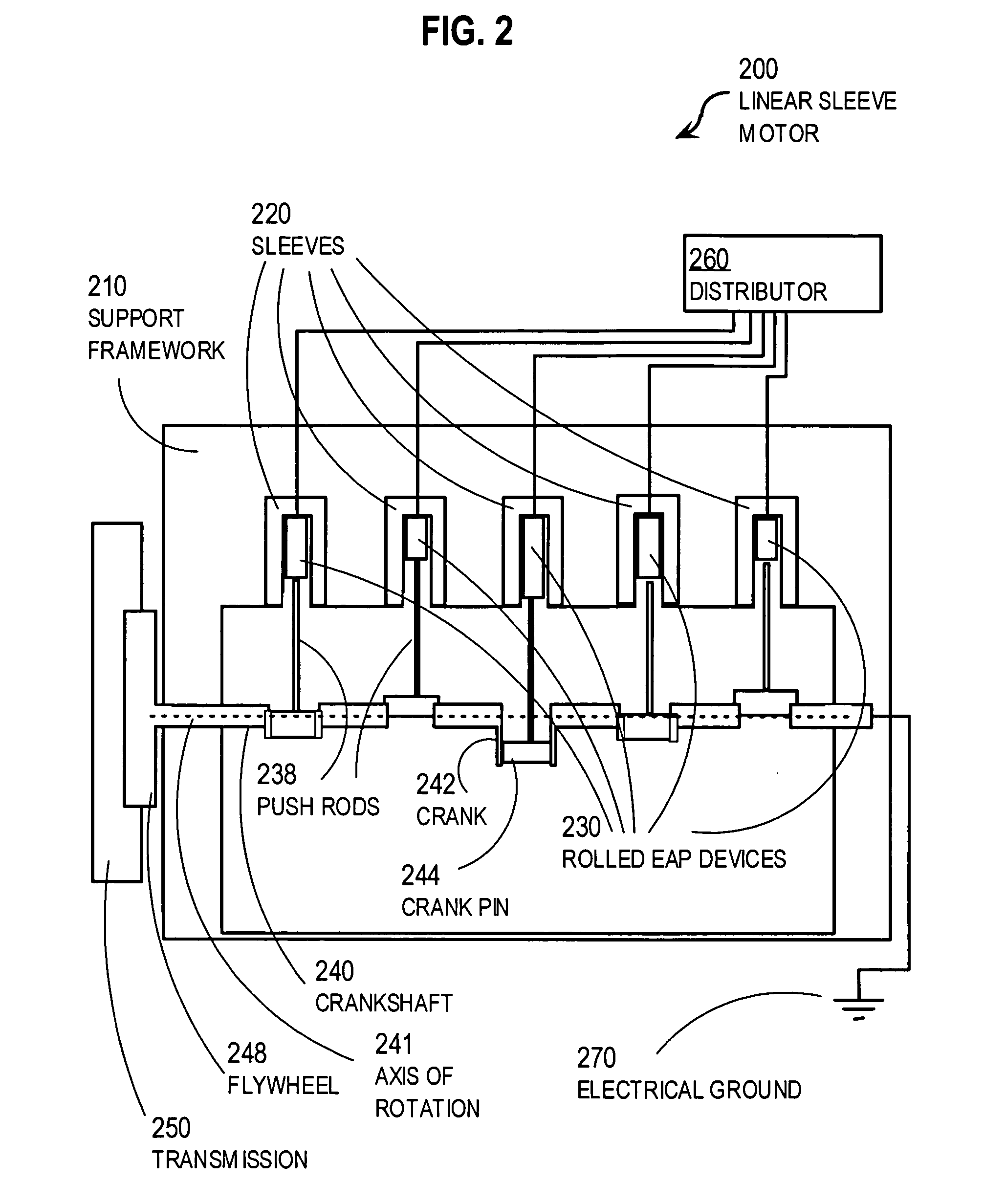 Dielectric motors with electrically conducting rotating drive shafts and vehicles using same