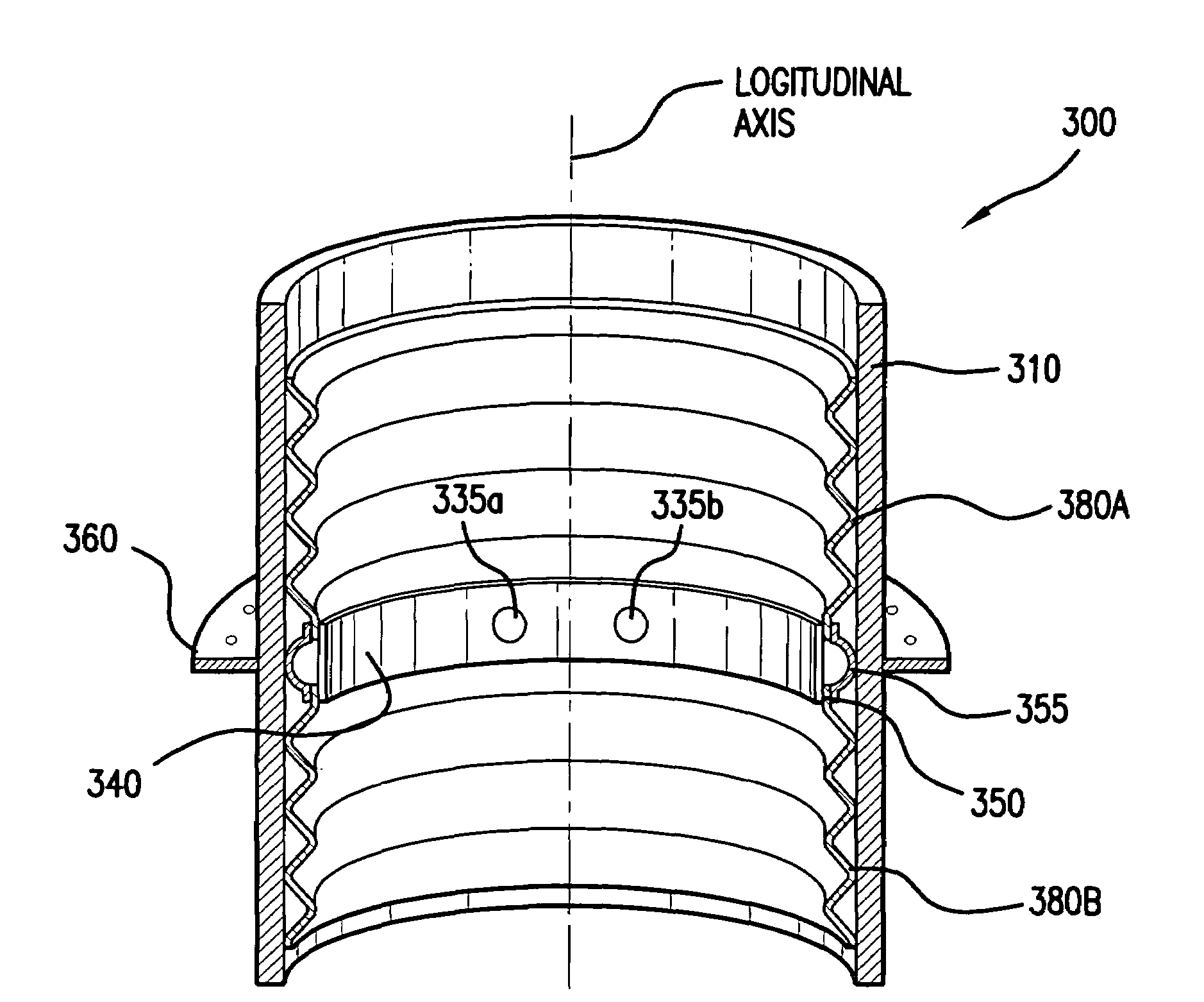 Shock dampening biocompatible valve