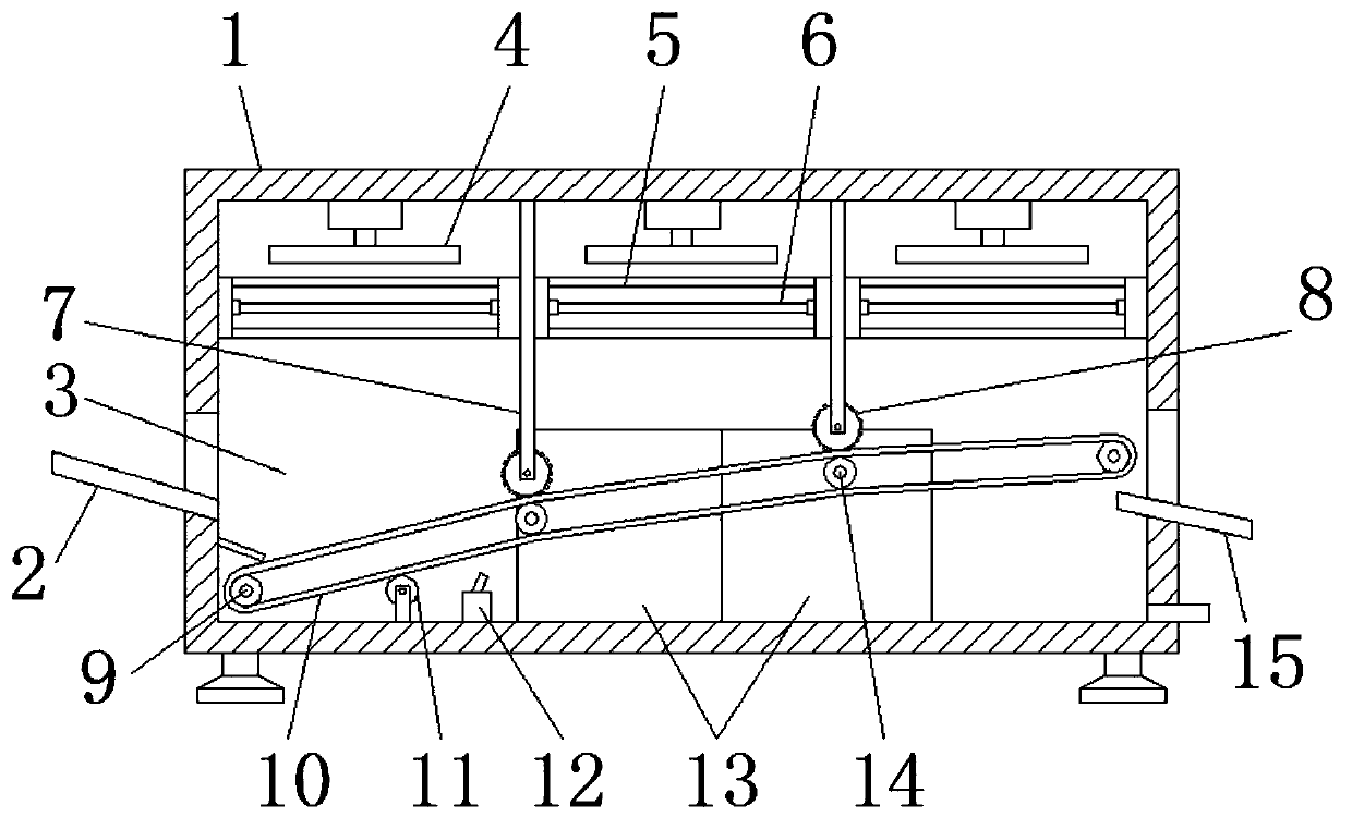 Temperature-gradient rising sterilization device for crayfishes and using method of device