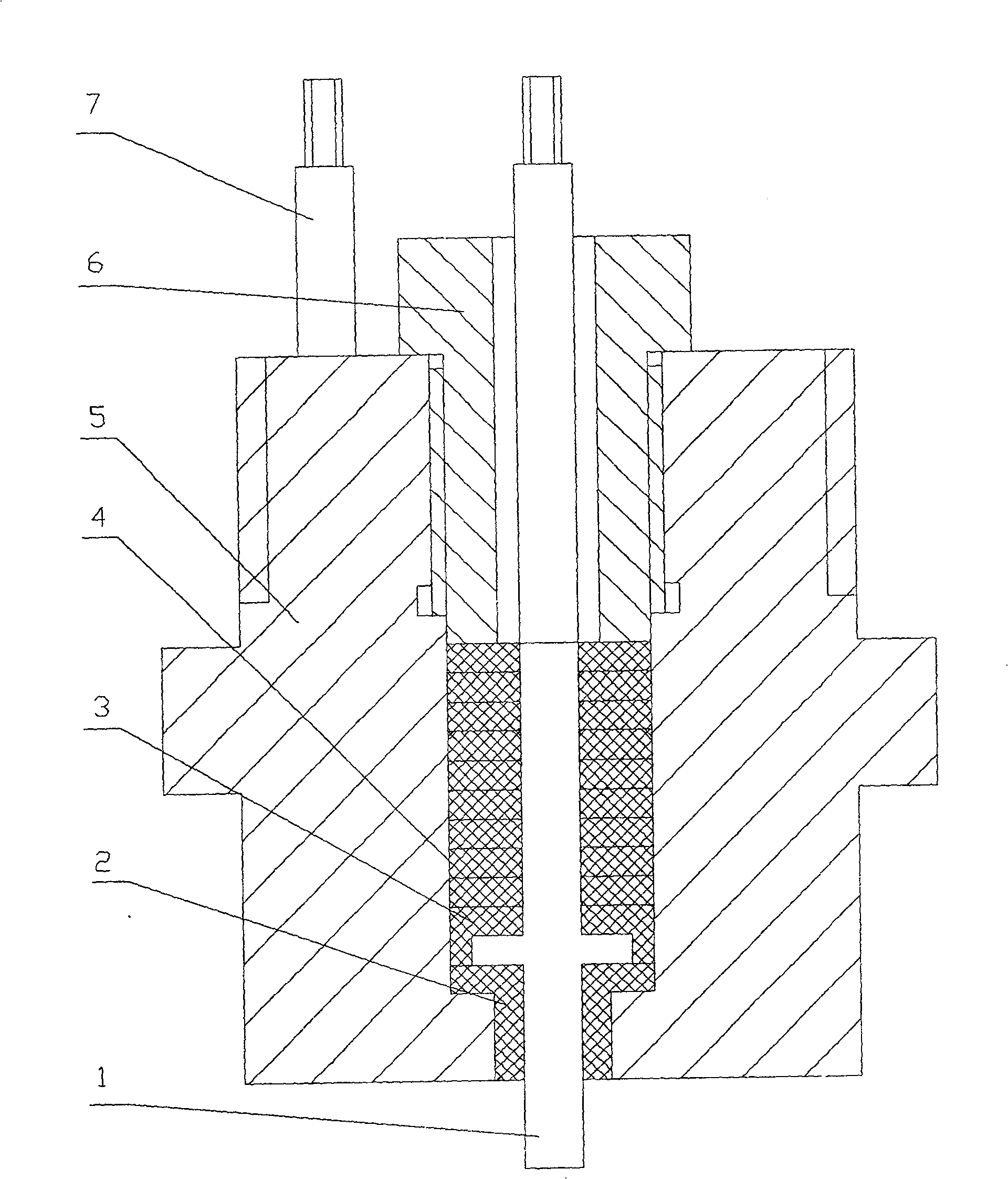 Corrosion resistant alkaline water electrolytic hydrogen-preparing apparatus container